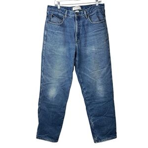 L.L. Bean Double L Fleece Lined Relaxed Fit Jeans Men’s Size 36 X 34